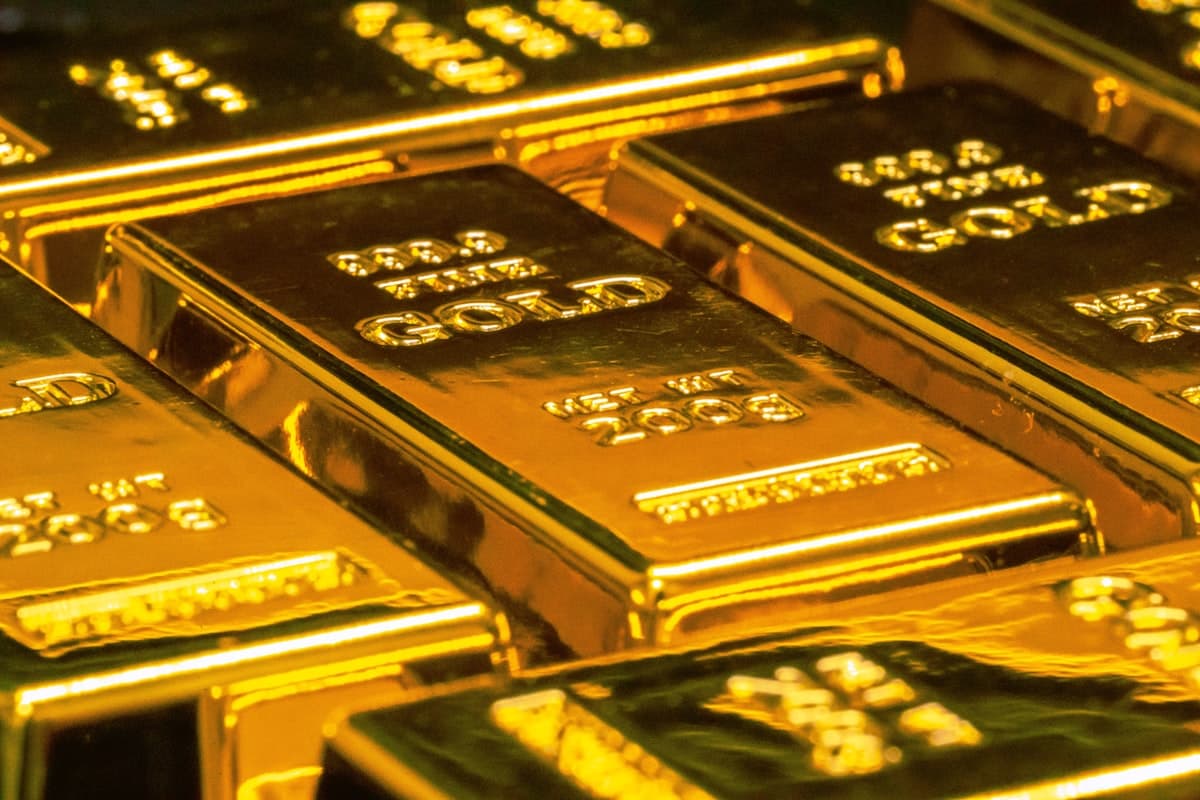 Gold bars — wealth and capital